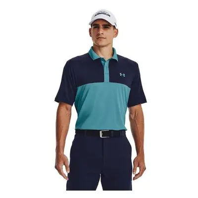 Under Armour Pánské polo tričko Perf 3.0 Color Block Polo glacier blue XS, Modrá / bílá