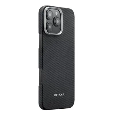 Pitaka MagEZ Case 5 MagSafe kryt iPhone 16 Pro Black/Grey Twill