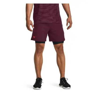 Under Armour Pánské kraťasy Vanish Woven 6in Shorts dark maroon S