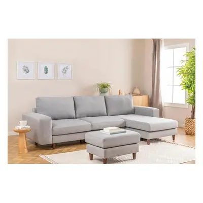 Atelier del Sofa Corner Sofa Berlin Right - Light Grey