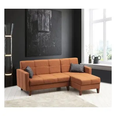 Atelier del Sofa Corner Sofa-Bed Polya - Tile Red