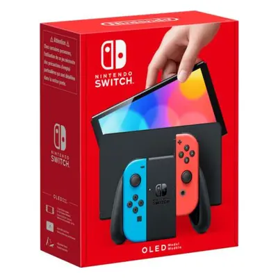 Nintendo Switch OLED (NSH007) červená/modrá