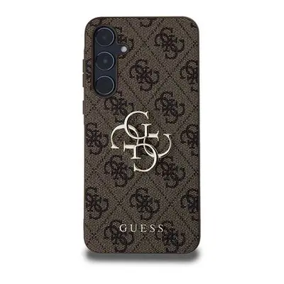 Guess PU 4G Metal Logo Samsung Galaxy A55 5G,Brown