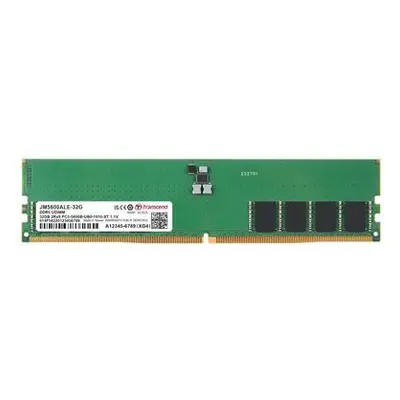 Transcend paměť 32GB DDR5 5600 U-DIMM (JetRam) 2Rx8 (2Gx8)x16 CL46 1.1V, JM5600ALE-32G