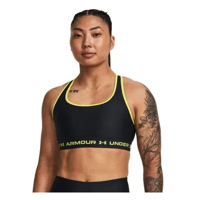 Under Armour Dámská kompresní podprsenka Crossback Mid Bra black XL, Černá