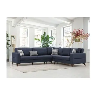 Atelier del Sofa Corner Sofa-Bed Kristal 3+Corner+2 - Anthracite