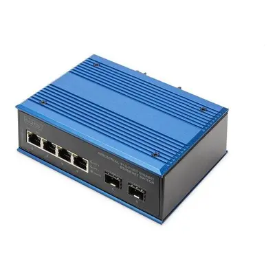 Digitus Průmyslový 4+2portový gigabitový ethernetový přepínač, DN-651148