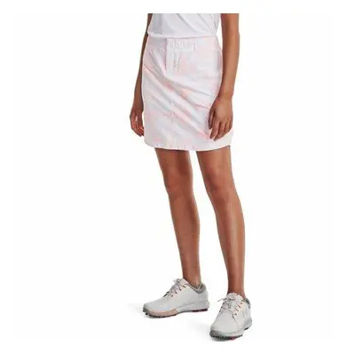 Under Armour Dámská golfová sukně Links Woven Printed Skort white 6, Bílá