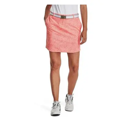 Under Armour Dámské sukně Links Woven Printed Skort pink 10, Růžová