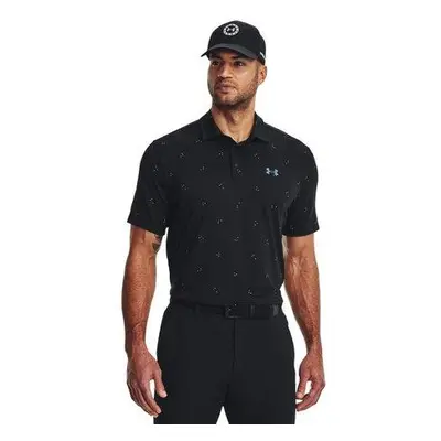 Under Armour Pánské polo tričko Playoff 3.0 Printed Polo black XS, Černá