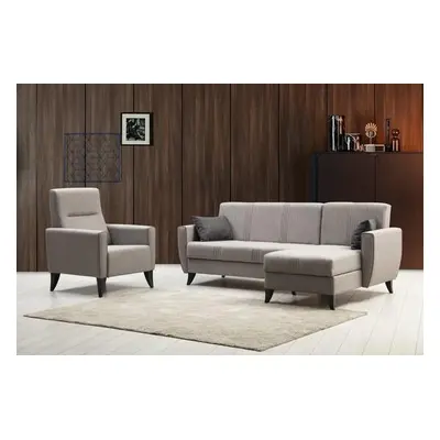 Atelier del Sofa Sofa Set Zaden L - Light Grey