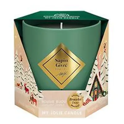 My Jolie Candle Vonná svíčka 40h s náramkem Village Posněžená jedle 320162