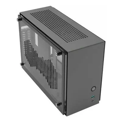 Zalman skříň M2 Mini / mini tower / ITX / 80 mm fan / USB 3.0 / USB 3.1 / riser card / prosklené