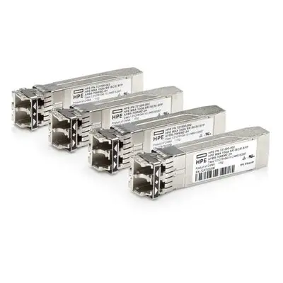 HPE MSA 10Gb Short Range iSCSI SFP+ 4-pack Transceiver, C8R25B