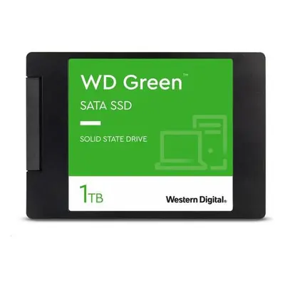 WD SSD GREEN 1TB / WDS100T3G0A / SATA III / Interní 2,5" / 7mm, WDS100T3G0A