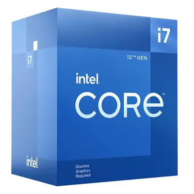 INTEL Core i7-12700F / Alder Lake / LGA1700 / max. 4,9GHz / 12C/20T / 25MB / 65W TDP / BOX vč. c