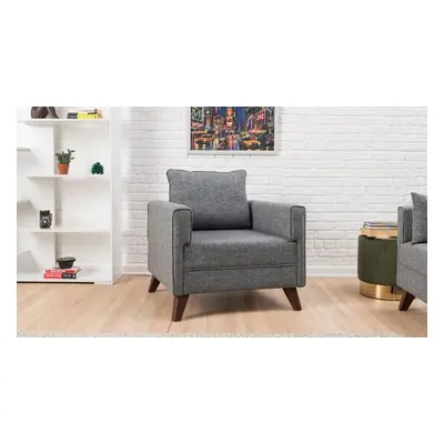 Atelier del Sofa 1-Seat Sofa Bella Armchair - Gey Grey