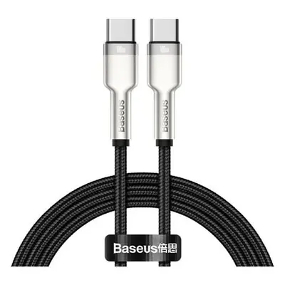 Kabel USB-C Baseus Cafule, 100W, 1m (černý)