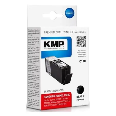 KMP Canon PGI-580PGBK XXL - kompatibilní