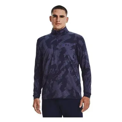 Under Armour Pánská lehká mikina Playoff Jacq 1/4 Zip midnight navy S, Tmavě, modrá