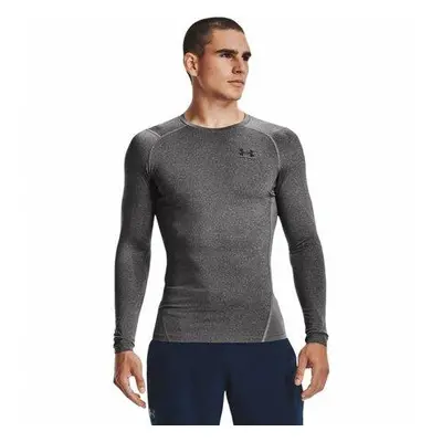 Under Armour Pánské kompresní triko HG Armour Comp LS carbon heather M