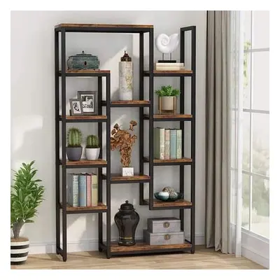 Hanah Home Bookshelf Zen - Brown BlackWooden