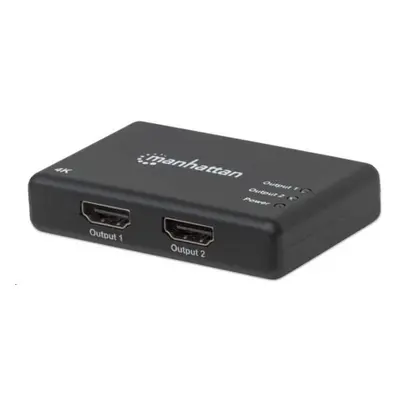 MANHATTAN Splitter HDMI 2 porty, 4K@30Hz, černá, 207669