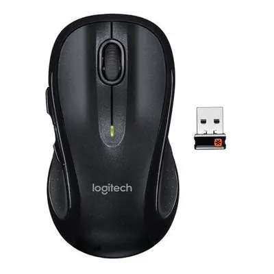 Logitech myš M510/ bezdrátová/ 7 tlačítek/ 1000dpi/ USB/ černá, 910-001826