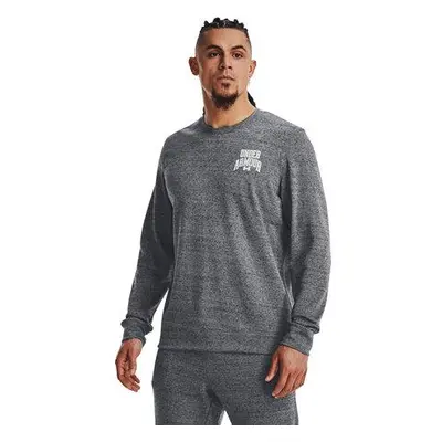 Under Armour Pánská mikina Rival Terry Graphic Crew pitch gray full heather L