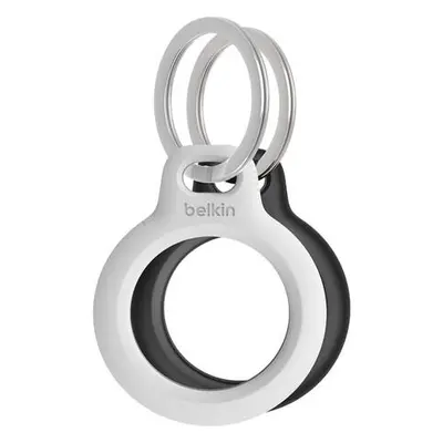 Belkin Secure holder pouzdro na AirTag s kroužkem černé/bílé (dual pack)