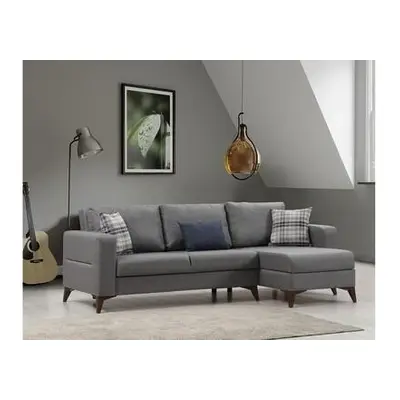 Atelier del Sofa Corner Sofa-Bed Kristal Rest 2+Corner - Dark Grey