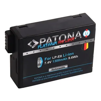 PATONA baterie pro foto Canon LP-E8/LP-E8+ 1300mAh Li-Ion PLATINUM