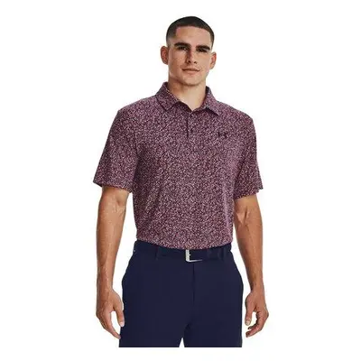 Under Armour Pánské polo tričko Playoff 3.0 Printed Polo midnight navy M, Tmavě, modrá