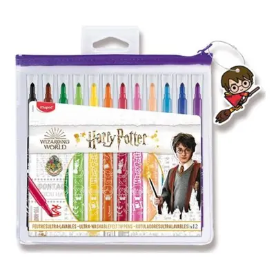 Maped 5001 Dětské fixy Color'Peps Harry Potter 12 ks pouzdro na zip