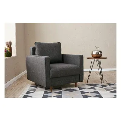 Atelier del Sofa 1-Seat Sofa Eva - Anthracite