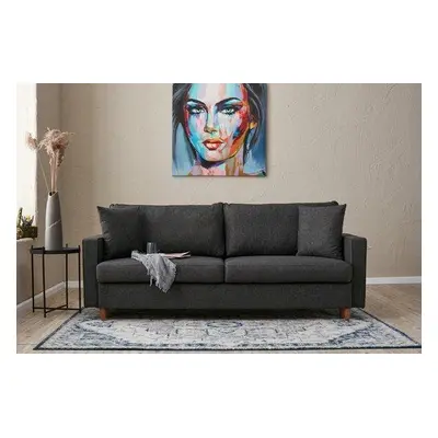 Atelier del Sofa 3-Seat Sofa-Bed Eva - Anthracite