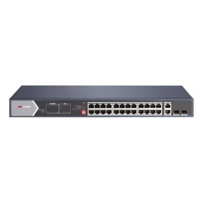 Hikvision DS-3E0528HP-E - přepínač PoE, DS-3E0528HP-E