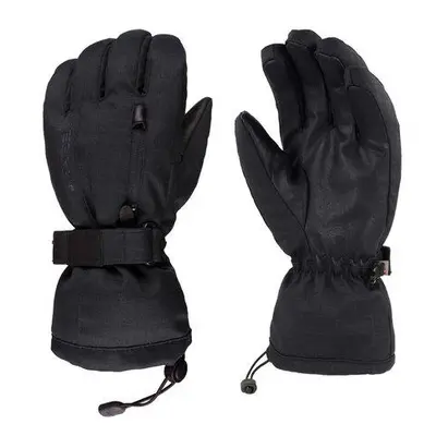 Eska Lyžařské rukavice Warm X Finger Reloaded black 10, Černá