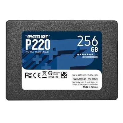 PATRIOT P220 256GB SSD / Interní / 2,5" / SATA 6Gb/s /, P220S256G25