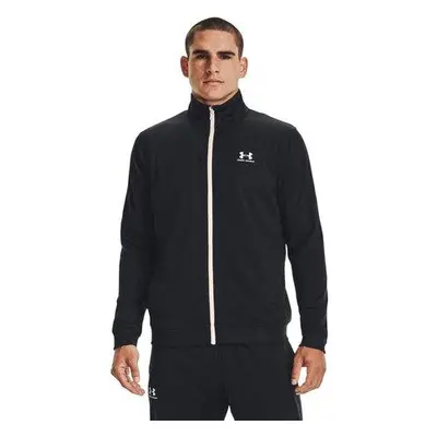 Under Armour Pánská mikina/bunda Sportstyle Tricot Jacket black L, Černá