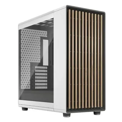 Fractal Design North XL bílá s průhlednou bočnicí, FD-C-NOR1X-04