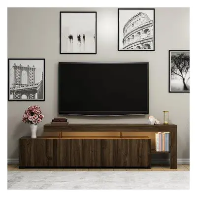 Hanah Home TV Stand Beliz - Walnut