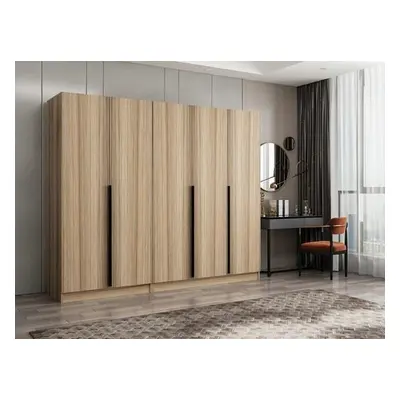 Hanah Home Wardrobe Kale Plus - 7795 Oak