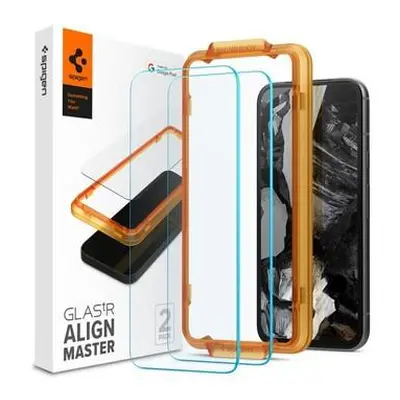 Spigen Glass tR AlignMaster tvrzené sklo Google Pixel 8a (2-pack), AGL07464