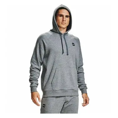 Under Armour Pánská mikina Rival Fleece Hoodie pitch gray light heather XXL