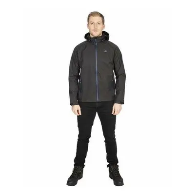 Trespass Pánská softshellová bunda Maverick black L, Černá