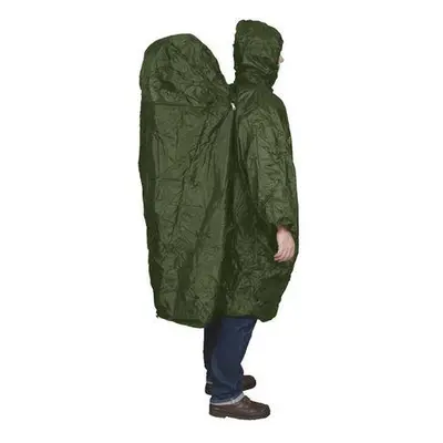 TravelSafe pláštěnka s kapsou na batoh Poncho olivová L/XL