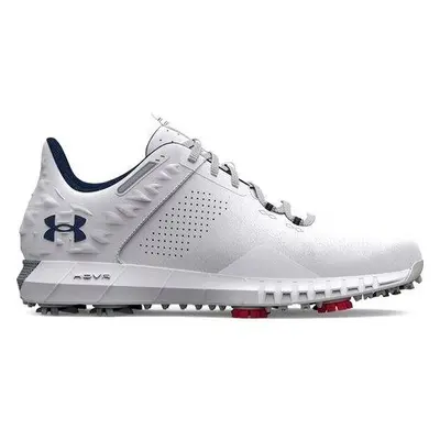 Under Armour Pánská spiková golfová obuv HOVR Drive 2 Wide white 11,5, Bílá, 45,5