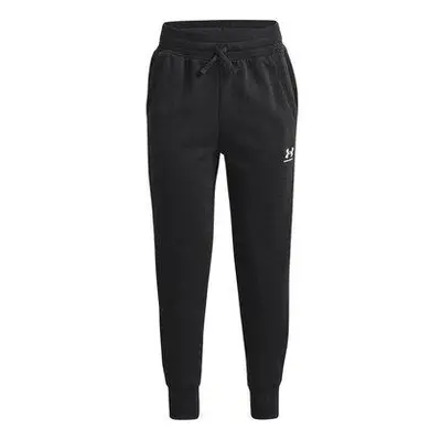 Under Armour Dívčí tepláky Sport Rival Fleece LU Joggers black YM