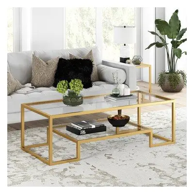 Hanah Home Coffee Table Atlantic - Gold